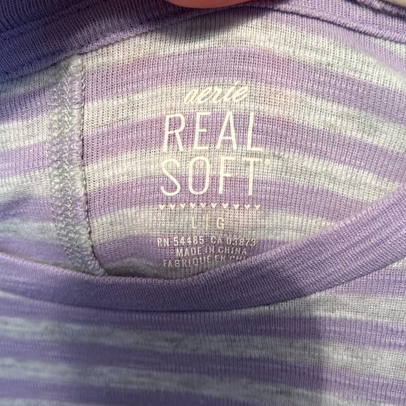 Aerie Real Soft Long Sleeve Tee - Picture 3 of 5